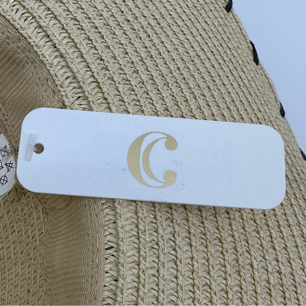 LOWEST Resting Beach Face NWT Wide Brim Floppy Sun Hat - Picture 6 of 7